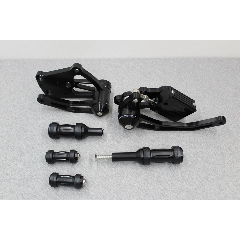 TARAZON Forward Controls Harley Fatboy Springer 00-17 Black Billet CNC New